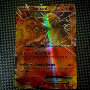 CharizardEX Pokemon card